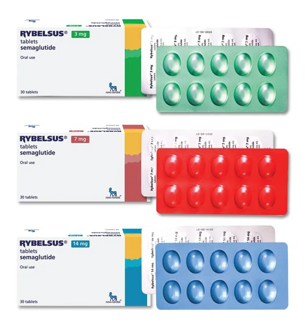 (Orale) Rybelsus*1 (30 compresse per confezione), 1 mese, 3 mg (perdita di peso di circa l'8%)